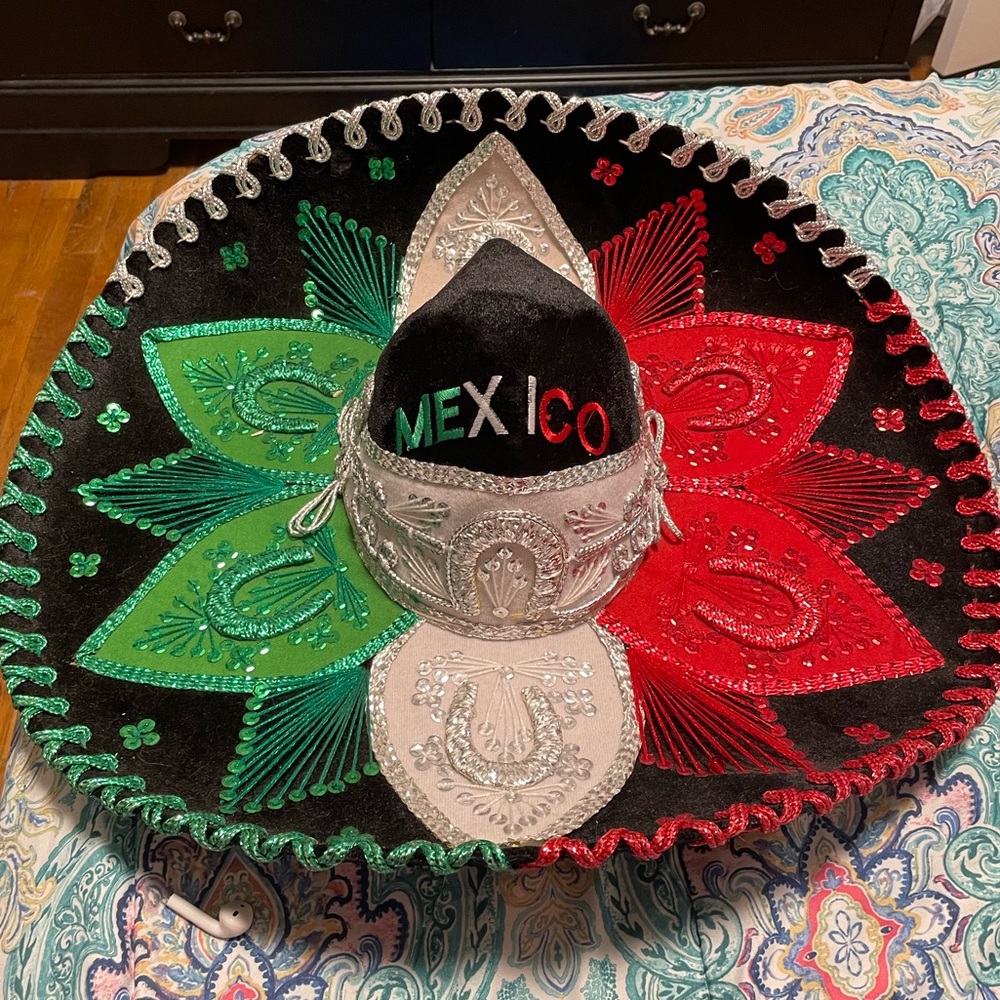 Mexican Charro Mariachi Sombrero